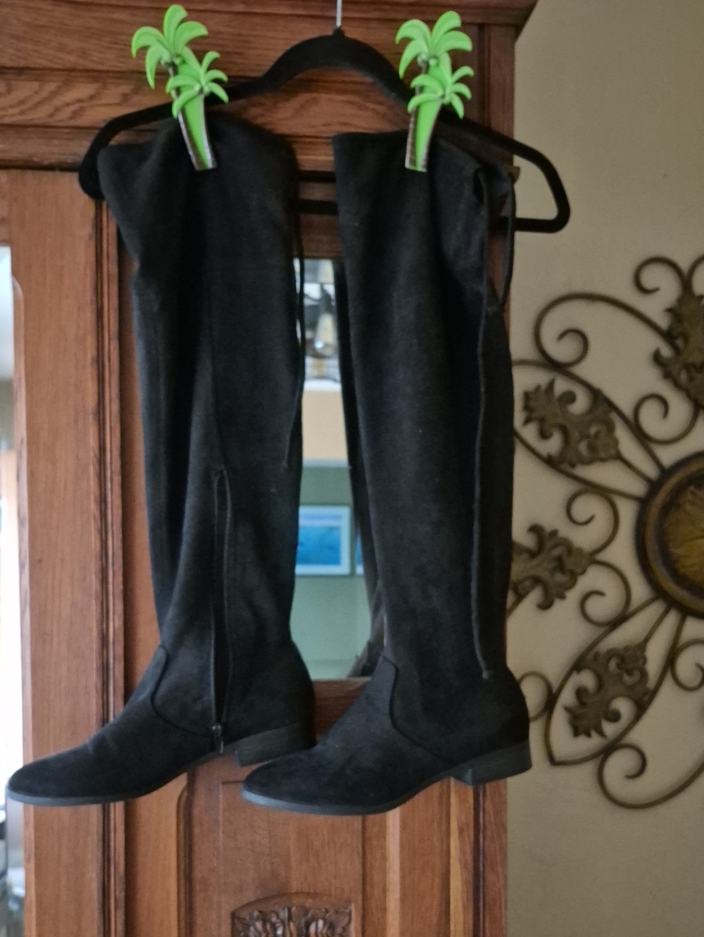 Over-the-Knee Suede Boots